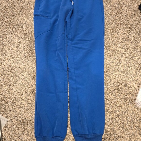 Figs Zamora Jogger Scrub Pants Royal Blue XS Tall - Picture 2 of 5